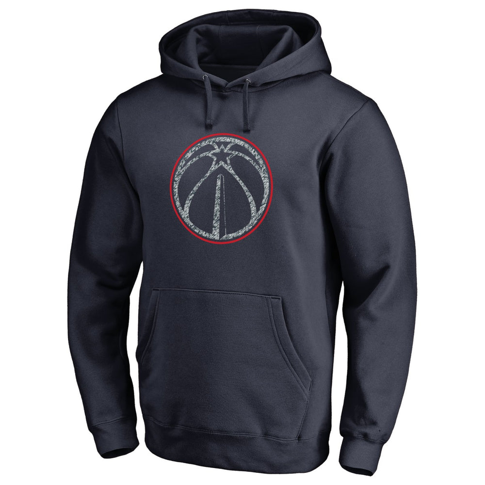 Washington Wizards Static Logo Pullover Hoodie Navy - NBA