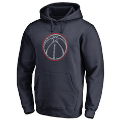 Washington Wizards Static Logo Pullover Hoodie Navy - NBA
