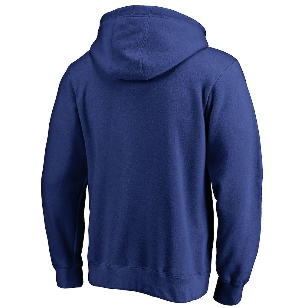 New York Giants Splatter Logo Pullover Hoodie Royal | NFL