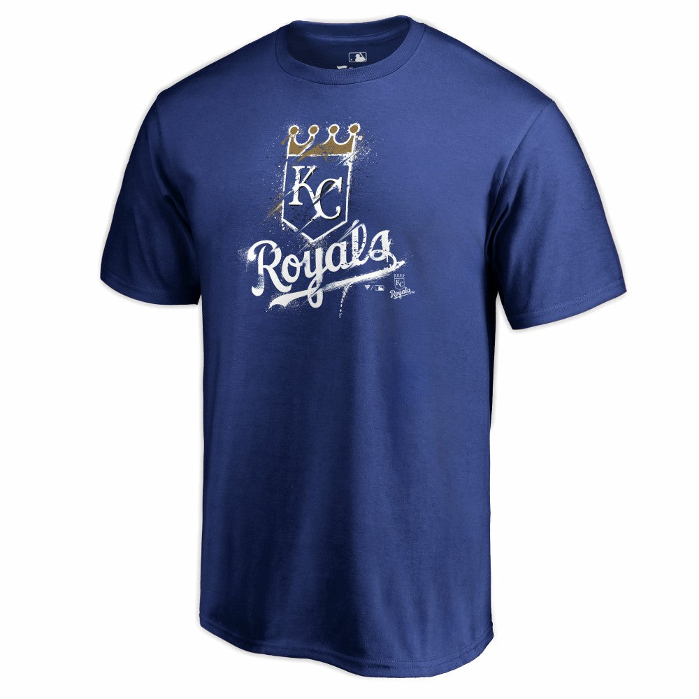 Kansas City Royals Splatter Logo T-Shirt - MLB