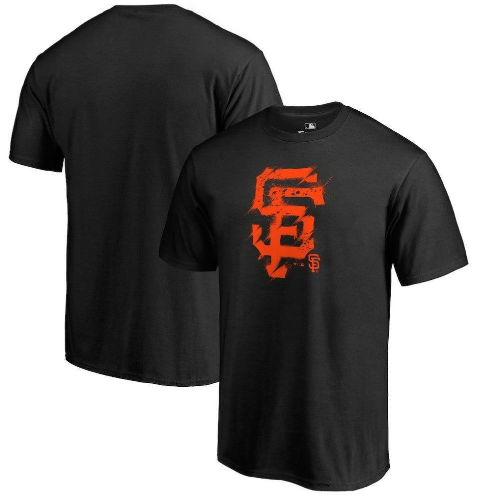 San Francisco Giants Splatter Logo T-Shirt - MLB