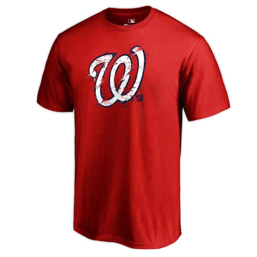 Washington Nationals Splatter Logo T-Shirt - MLB