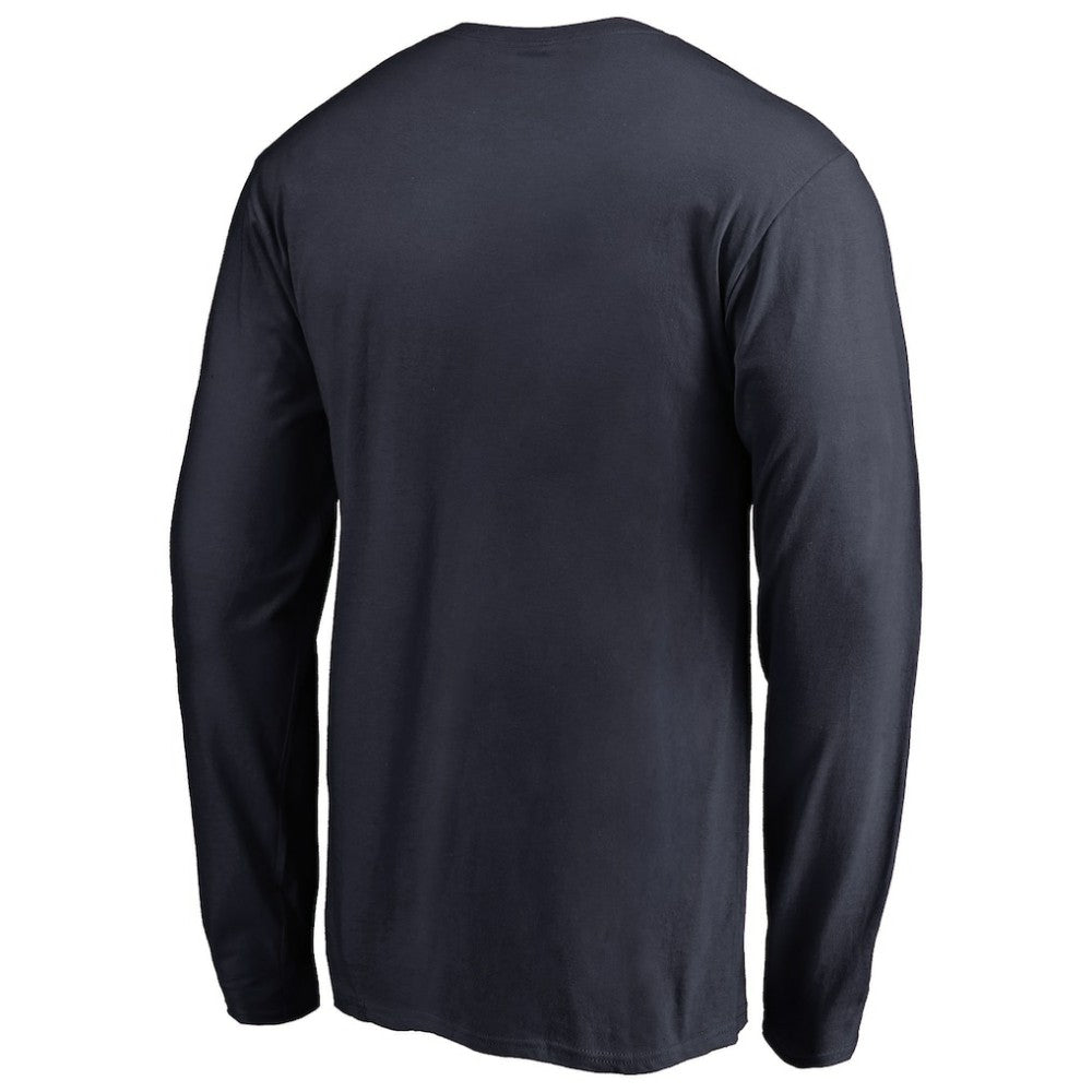 Boston Red Sox Splatter Logo Long Sleeve T-Shirt - MLB