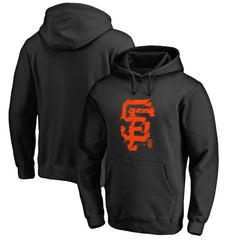 San Francisco Giants Splatter Logo Pullover Hoodie - MLB