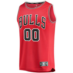 Chicago Bulls Fast Break Custom Replica Jersey Red Icon Edition - NBA