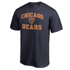 Chicago Bears Vintage Collection Victory Arch T-Shirt Navy | NFL