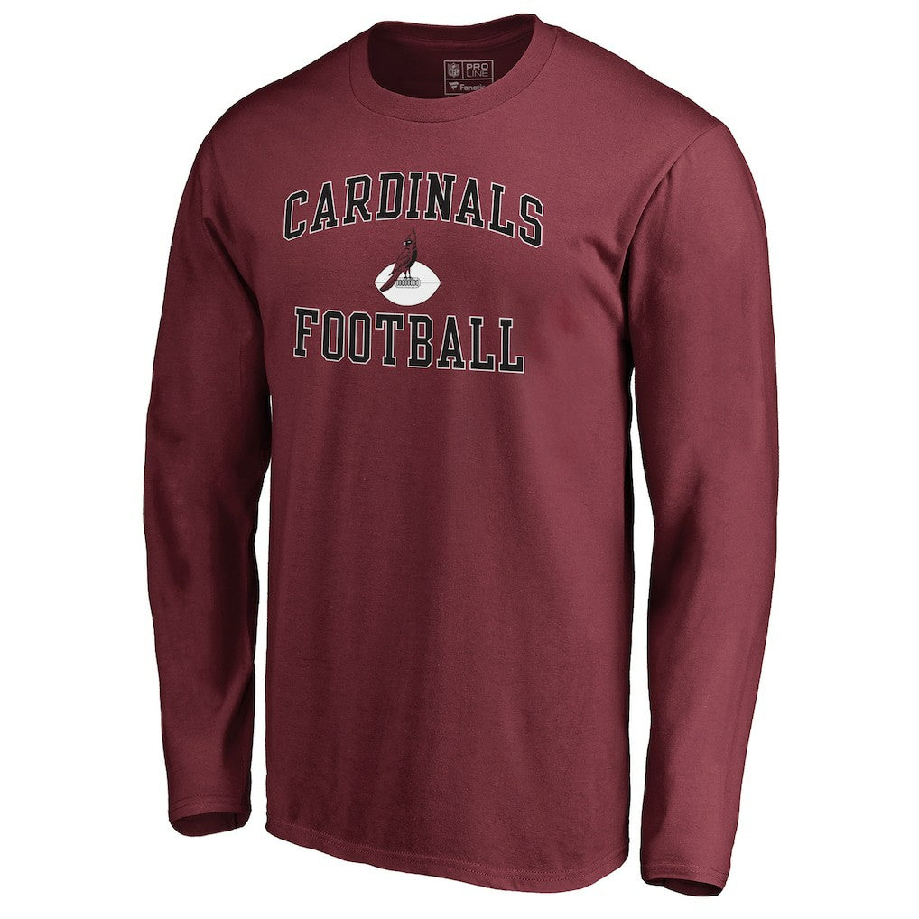 Arizona Cardinals Vintage Collection Victory Arch Long Sleeve T-Shirt Cardinal | NFL
