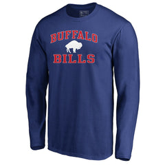Buffalo Bills Vintage Collection Victory Arch Long Sleeve T-Shirt Royal | NFL