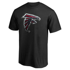 Atlanta Falcons Personalized Midnight Mascot T-Shirt Black | NFL