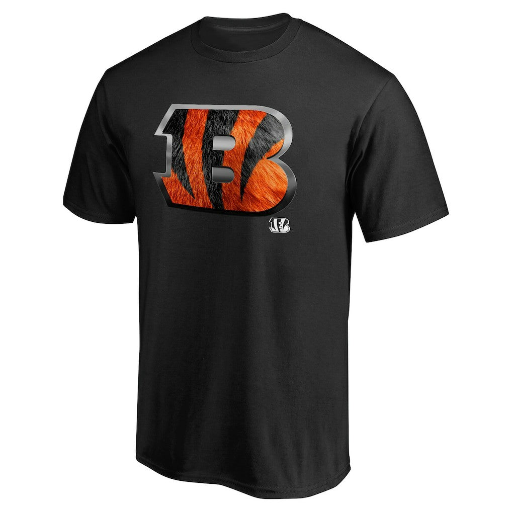Cincinnati Bengals Personalized Midnight Mascot T-Shirt Black | NFL