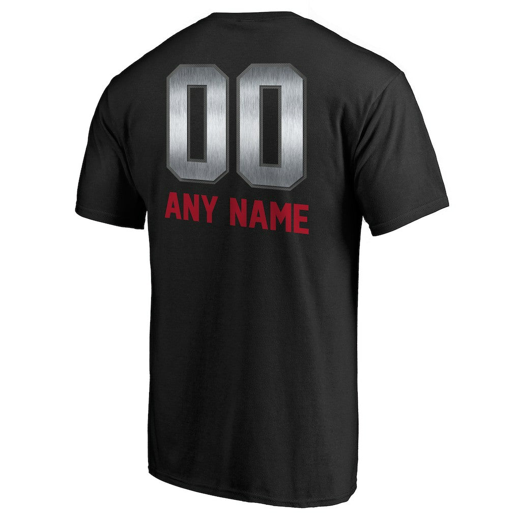 Houston Texans Personalized Midnight Mascot T-Shirt Black | NFL