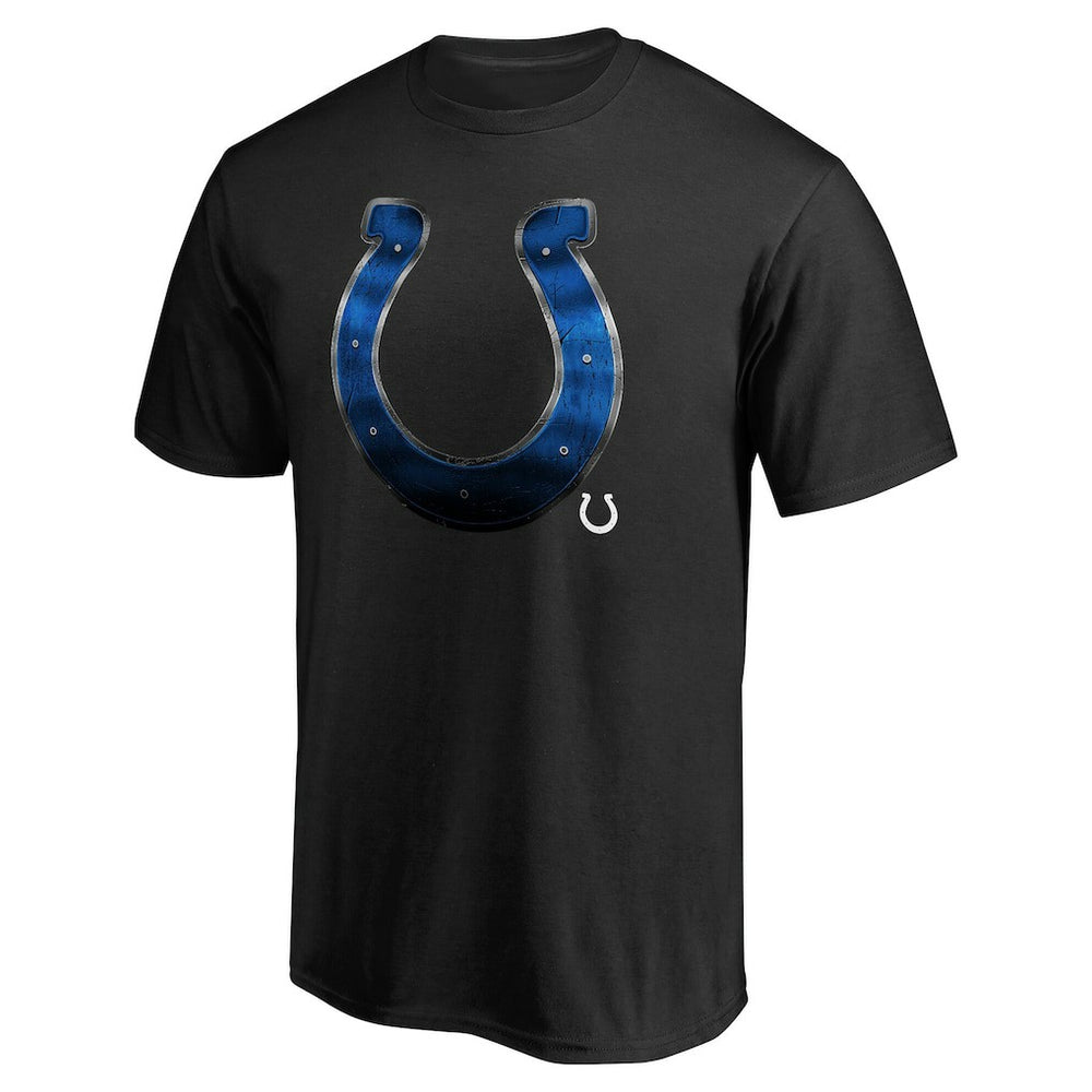 Indianapolis Colts Personalized Midnight Mascot T-Shirt Black | NFL