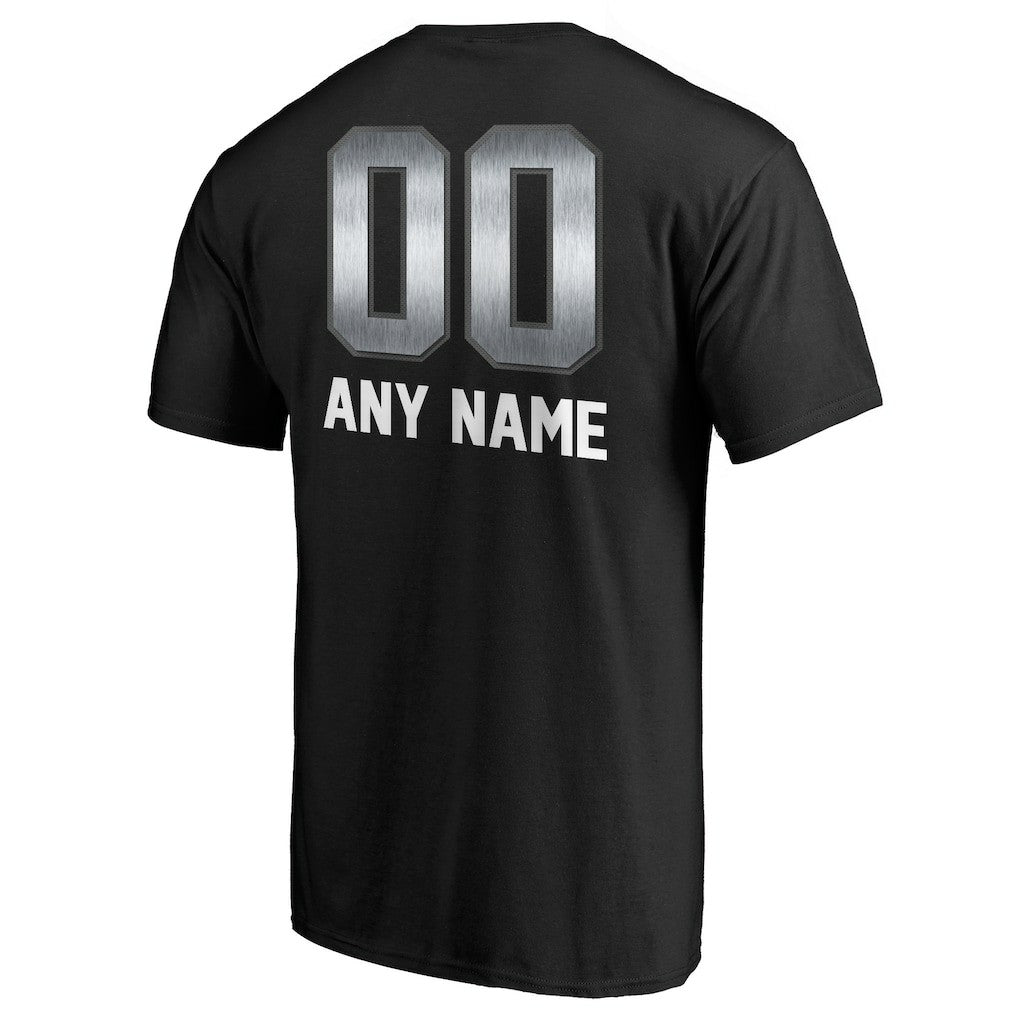 Indianapolis Colts Personalized Midnight Mascot T-Shirt Black | NFL