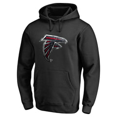 Atlanta Falcons Personalized Midnight Mascot Pullover Hoodie Black | NFL