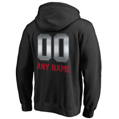 Houston Texans Personalized Midnight Mascot Pullover Hoodie Black | NFL