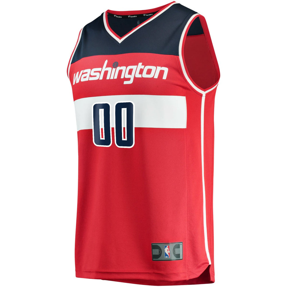 Washington Wizards Youth Fast Break Custom Replica Jersey Red Icon Edition - NBA
