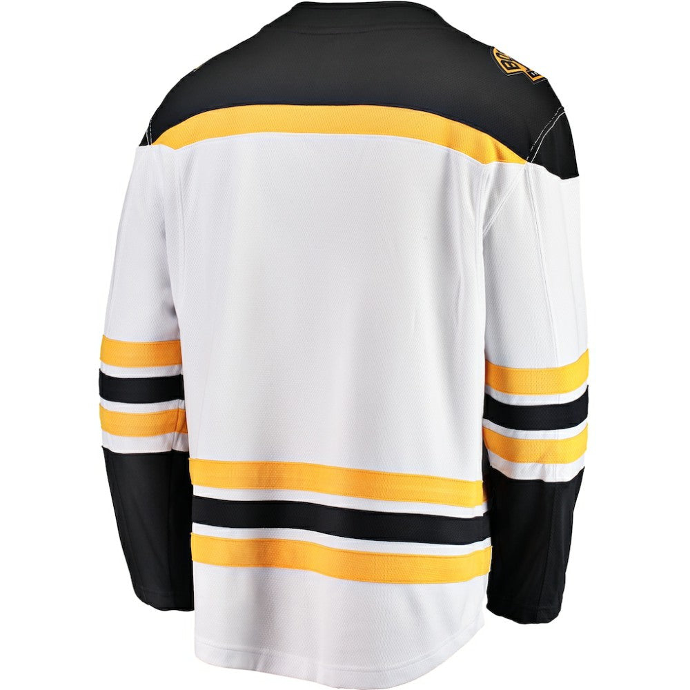 Boston Bruins Fanatics Youth Away Breakaway Jersey - White - NHL