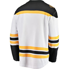 Boston Bruins Fanatics Youth Away Breakaway Jersey - White - NHL