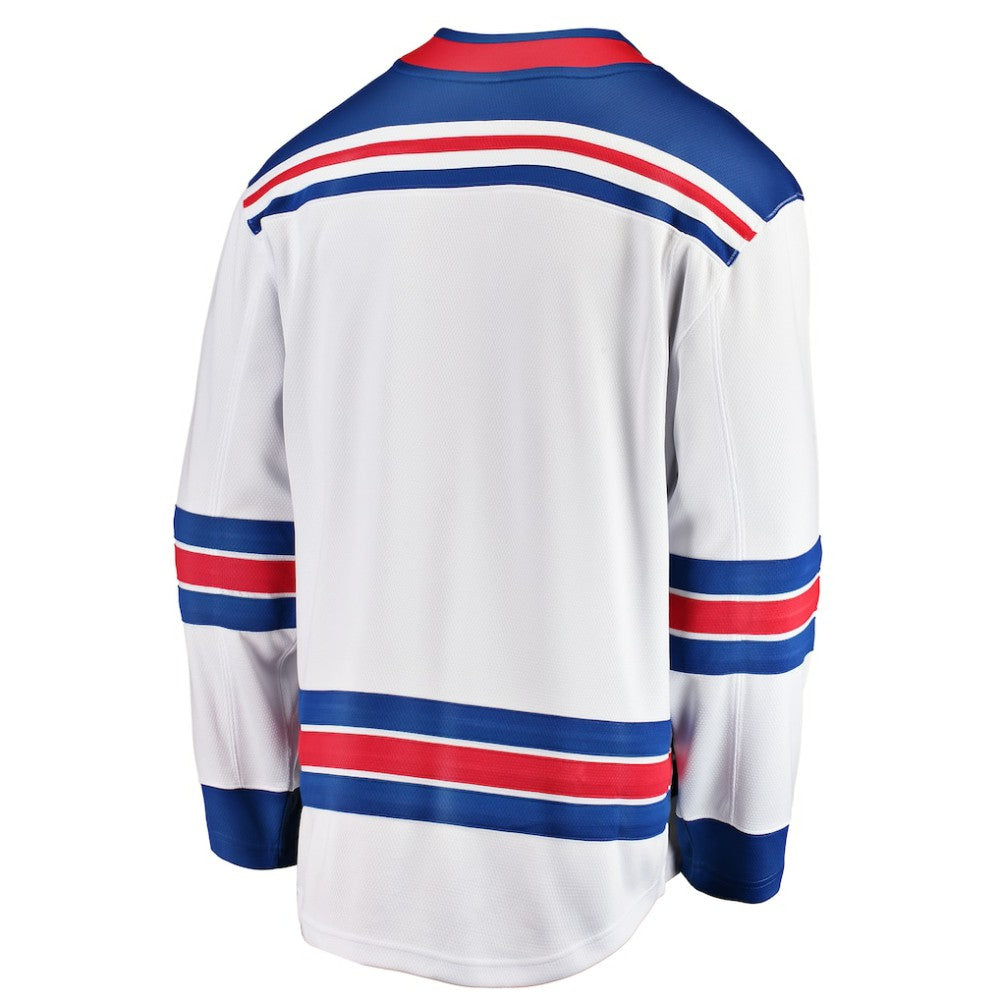 New York Rangers Fanatics Youth Away Breakaway Jersey - White - NHL