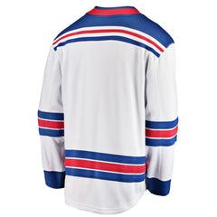 New York Rangers Fanatics Youth Away Breakaway Jersey - White - NHL