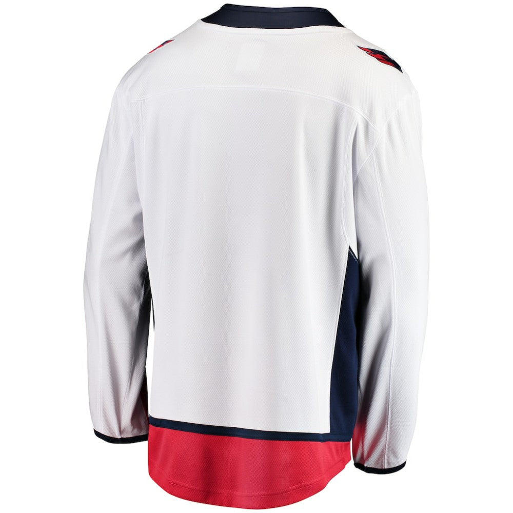 Washington Capitals Fanatics Youth Away Breakaway Jersey - White - NHL