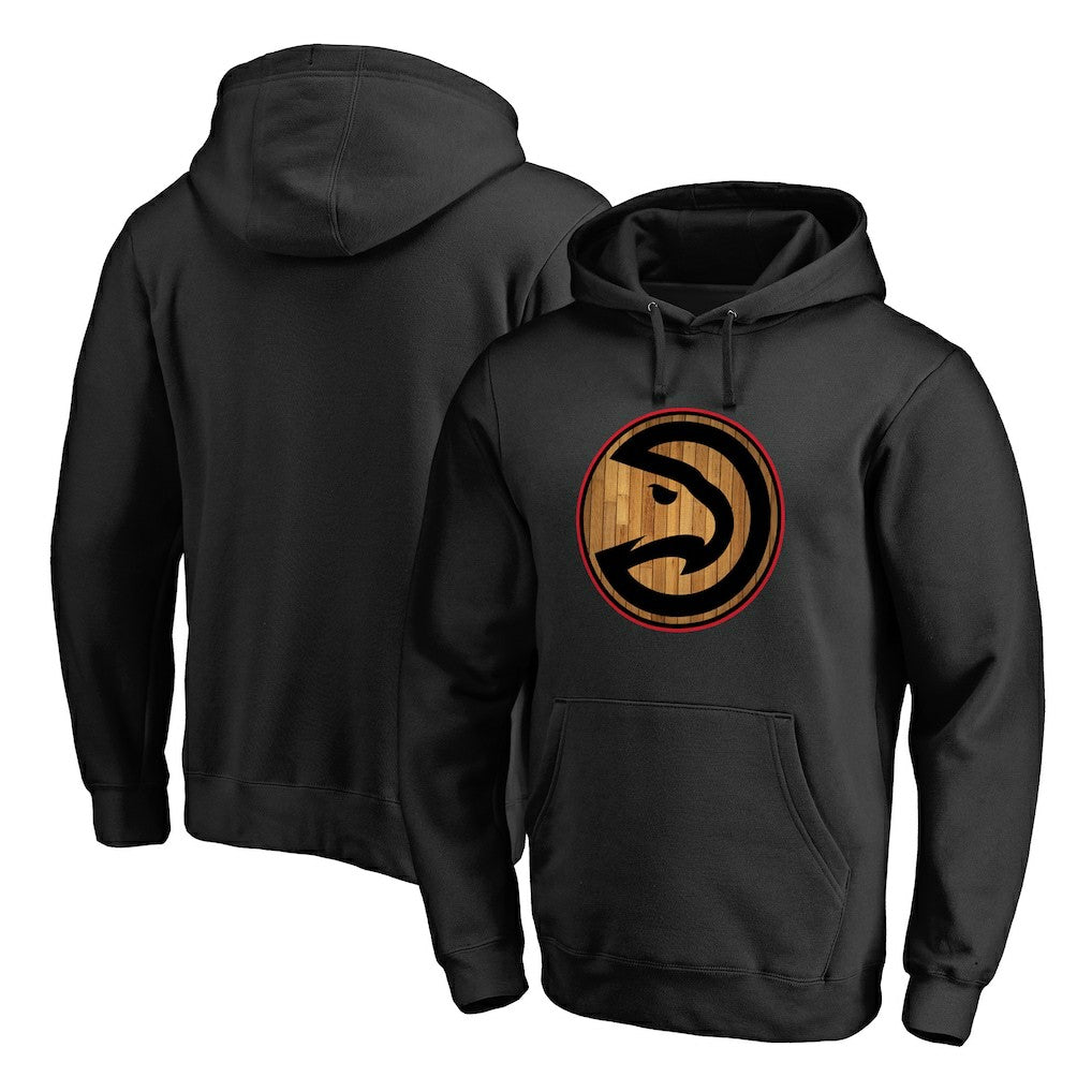 Atlanta Hawks Hardwood Pullover Hoodie Black - NBA