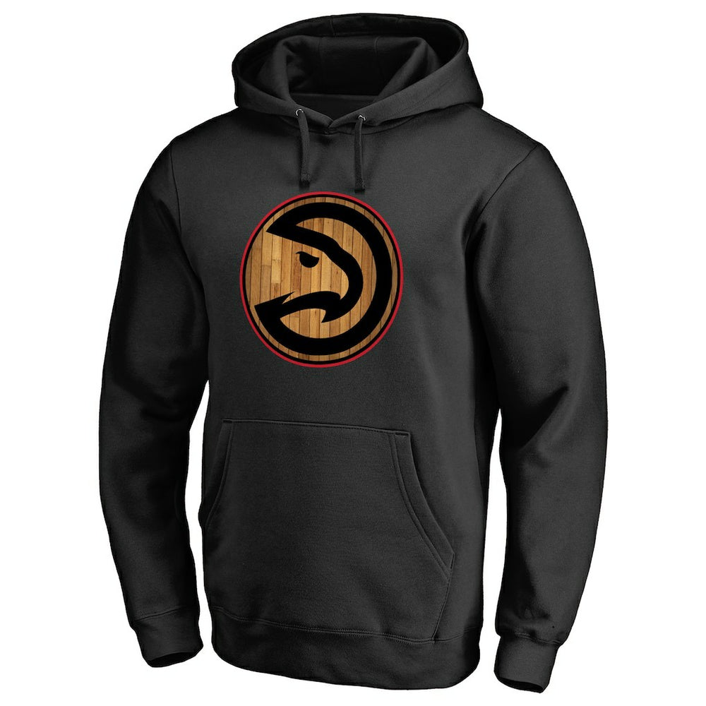 Atlanta Hawks Hardwood Pullover Hoodie Black - NBA
