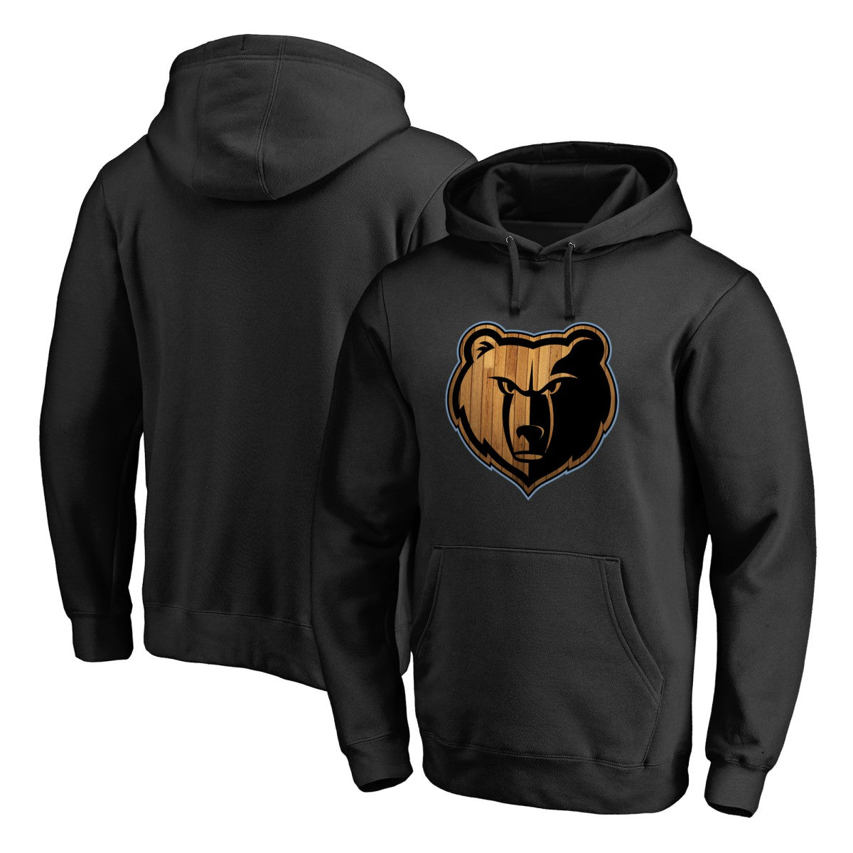 Memphis Grizzlies Hardwood Pullover Hoodie Black - NBA