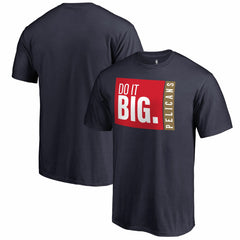 New Orleans Pelicans Do It Big T-Shirt Navy - NBA
