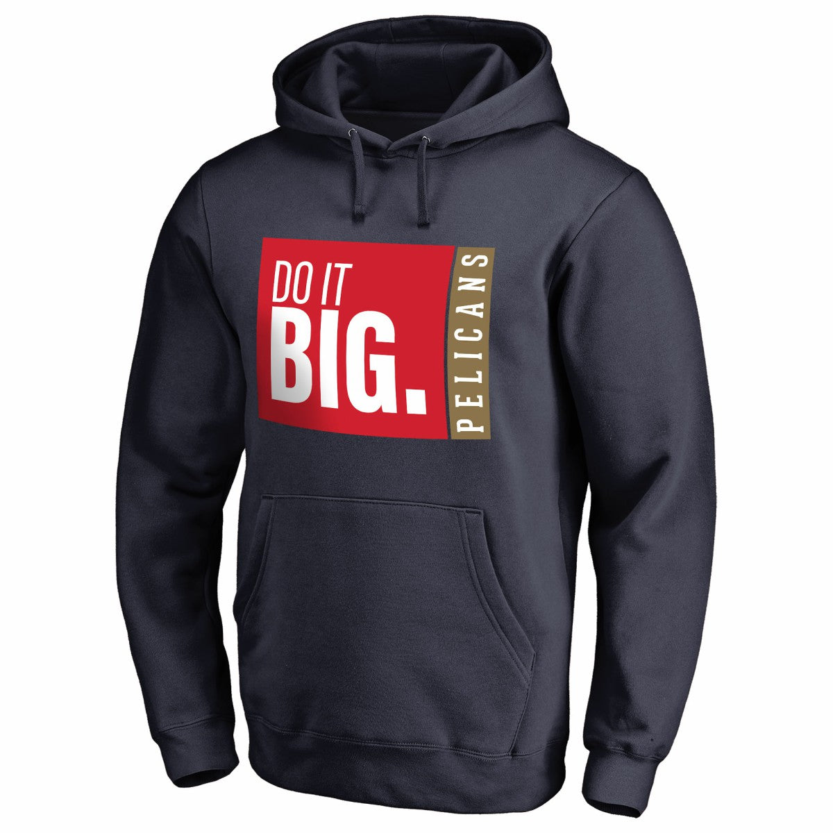 New Orleans Pelicans Do It Big Pullover Hoodie Navy - NBA