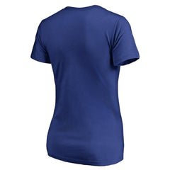 Chicago Cubs Women's Static Logo V-Neck T-Shirt - MLB