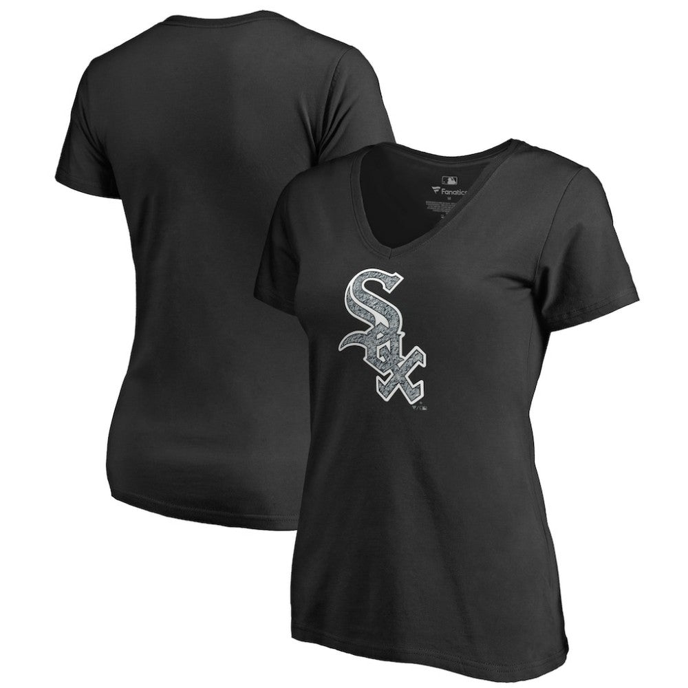 Chicago White Sox Women's Static Logo V-Neck T-Shirt - MLB