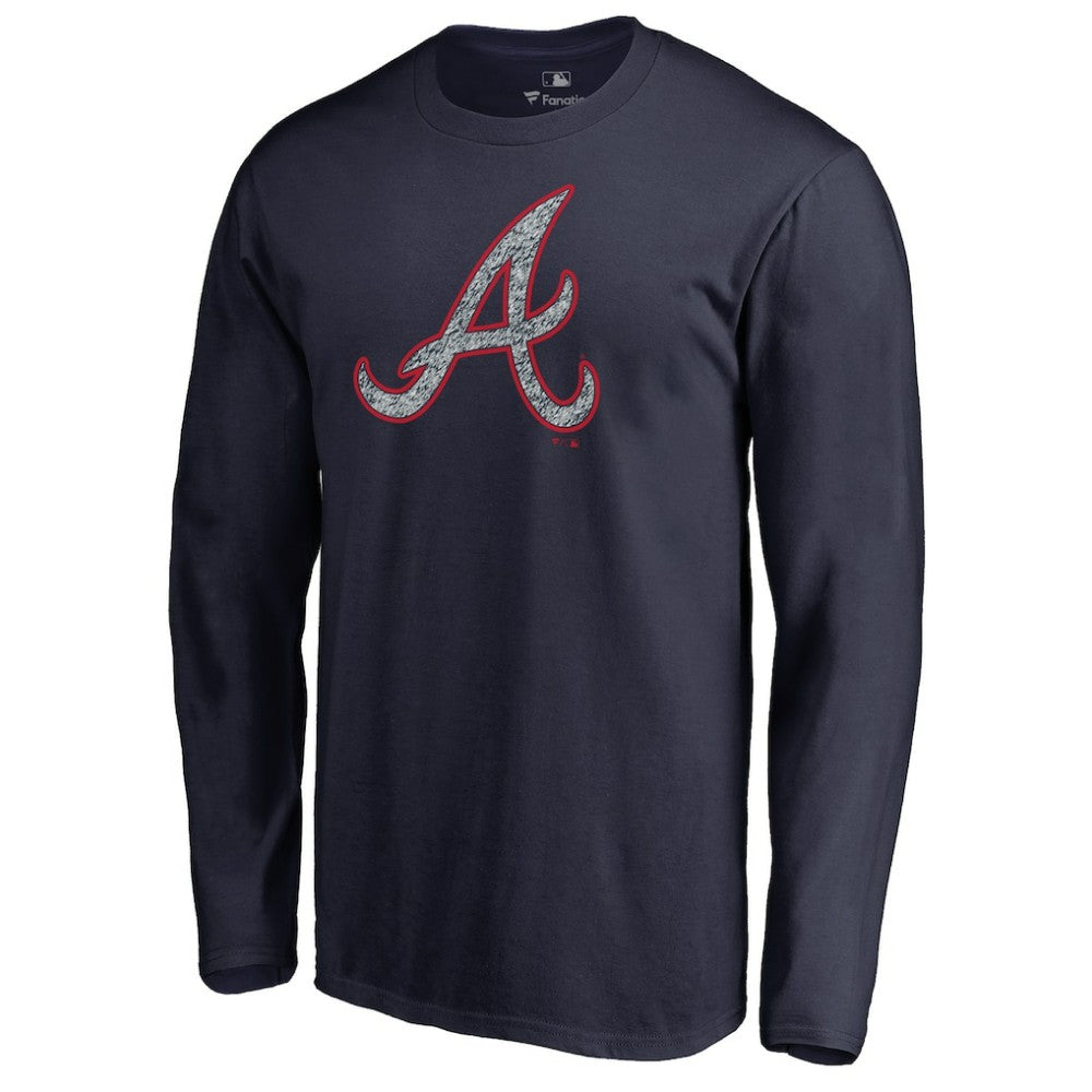 Atlanta Braves Static Logo Long Sleeve T-Shirt - MLB