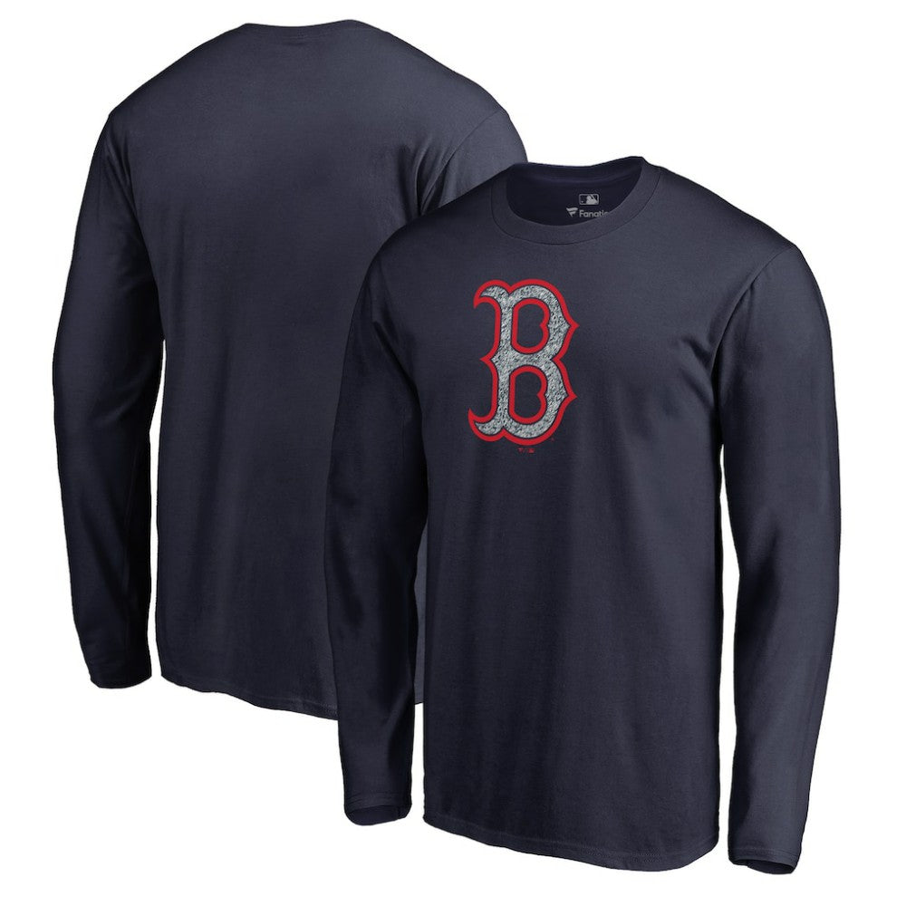 Boston Red Sox Static Logo Long Sleeve T-Shirt - MLB