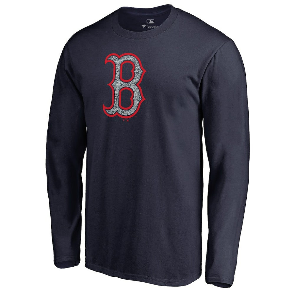 Boston Red Sox Static Logo Long Sleeve T-Shirt - MLB