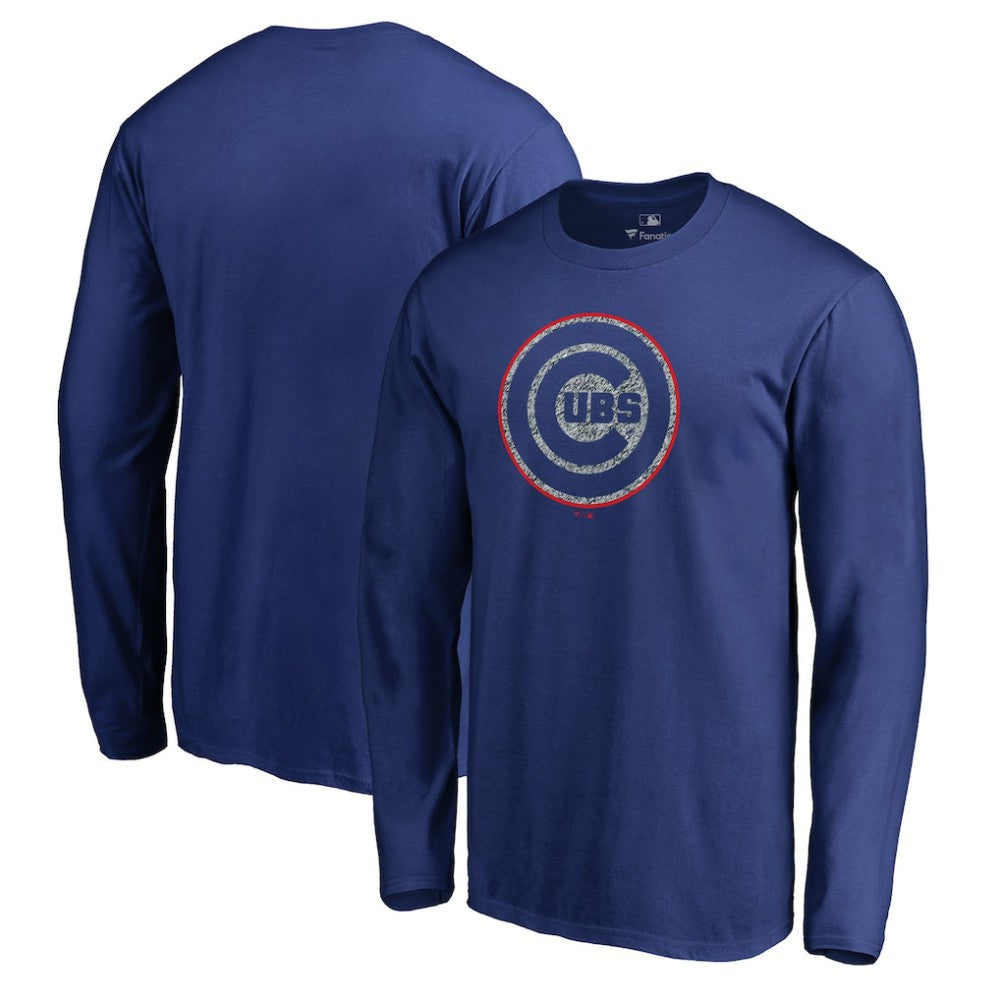 Chicago Cubs Static Logo Long Sleeve T-Shirt - MLB