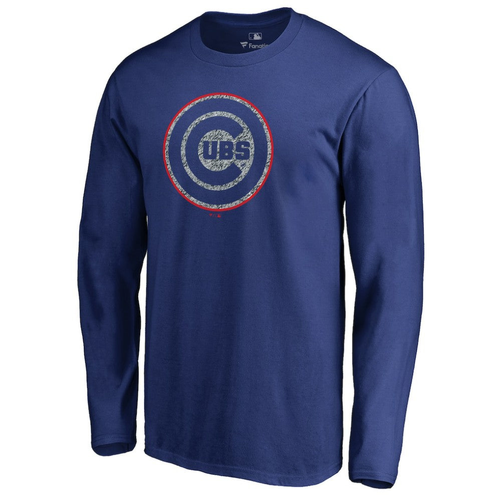 Chicago Cubs Static Logo Long Sleeve T-Shirt - MLB