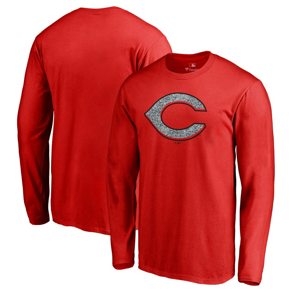 Cincinnati Reds Static Logo Long Sleeve T-Shirt - MLB