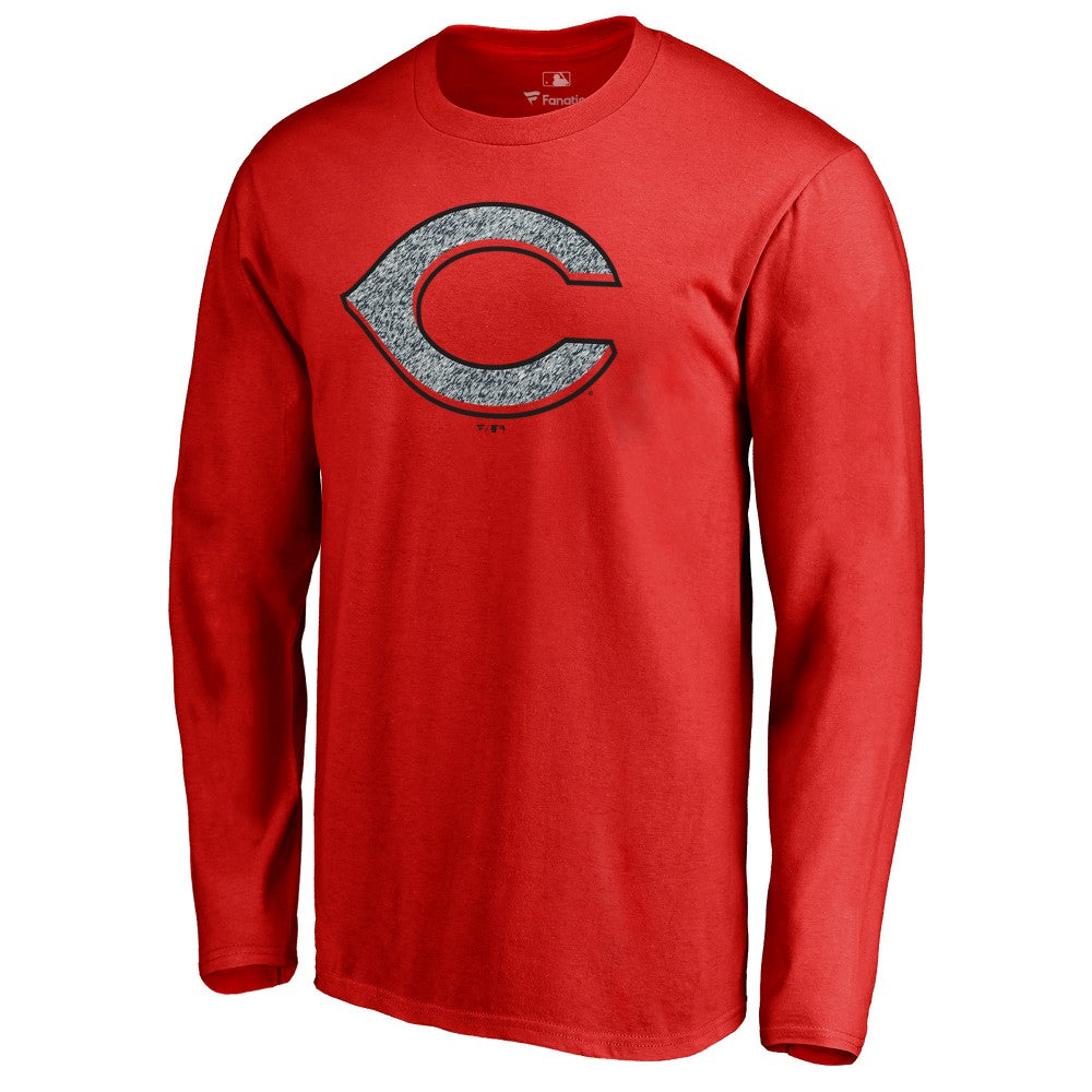 Cincinnati Reds Static Logo Long Sleeve T-Shirt - MLB