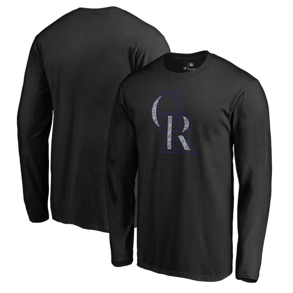 Colorado Rockies Static Logo Long Sleeve T-Shirt - MLB