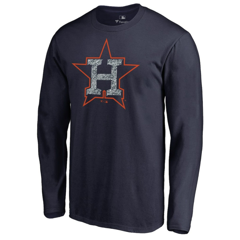 Houston Astros Static Logo Long Sleeve T-Shirt - MLB