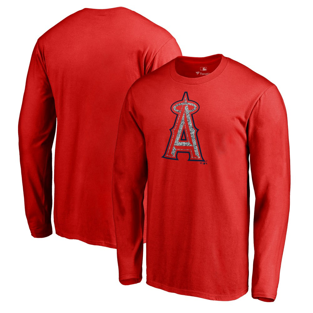 Los Angeles Angels Static Logo Long Sleeve T-Shirt - MLB