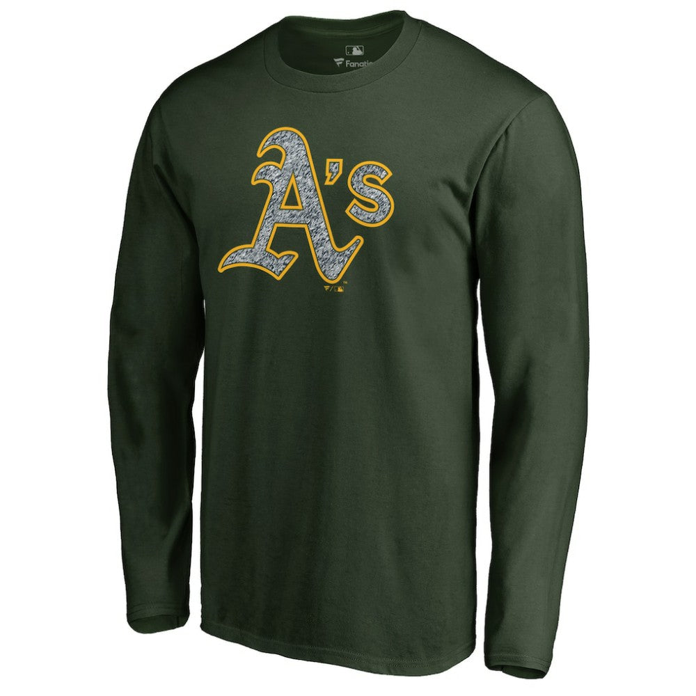 Athletics Static Logo Long Sleeve T-Shirt - MLB
