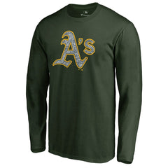 Athletics Static Logo Long Sleeve T-Shirt - MLB