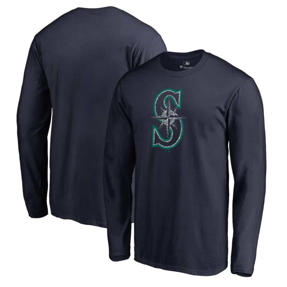 Seattle Mariners Static Logo Long Sleeve T-Shirt - MLB