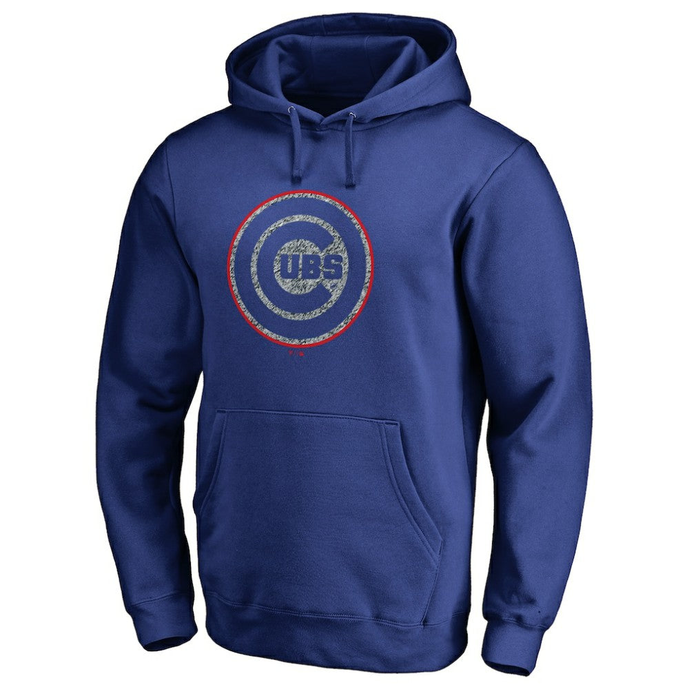 Chicago Cubs Static Logo Pullover Hoodie - MLB