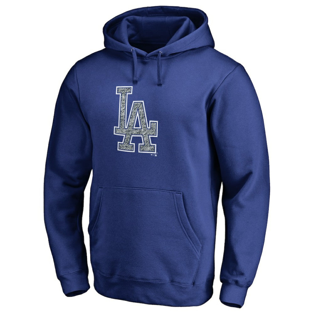 Los Angeles Dodgers Static Logo Pullover Hoodie - MLB