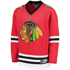 Chicago Blackhawks Fanatics Youth Home Replica Blank Jersey - Red - NHL