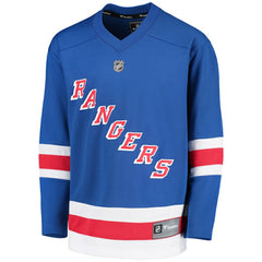 New York Rangers Fanatics Youth Home Replica Blank Jersey - Royal - NHL