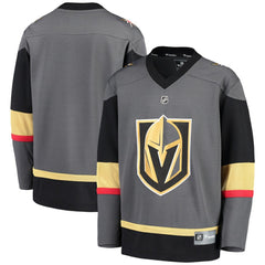 Vegas Golden Knights Fanatics Youth Alternate Replica Blank Jersey - Black - NHL